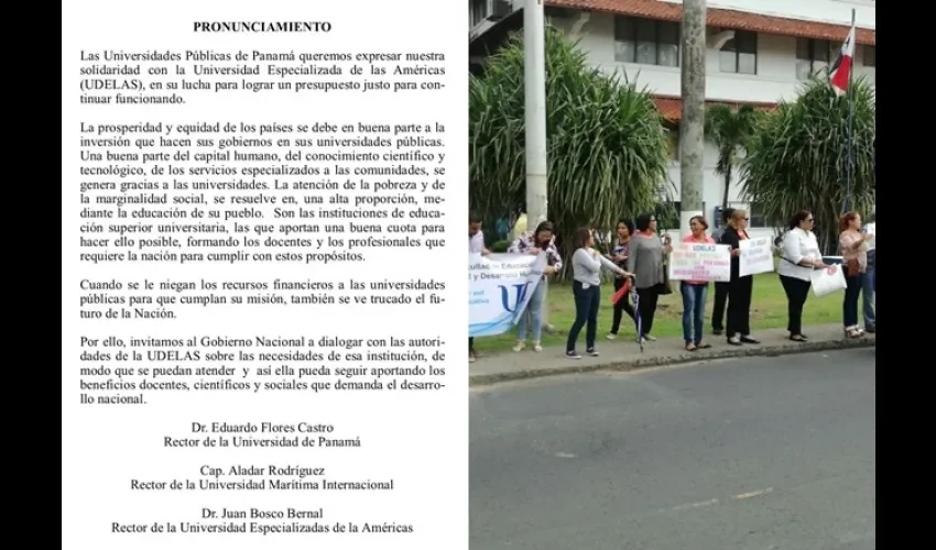 Comunicado de Eduardo Flores  