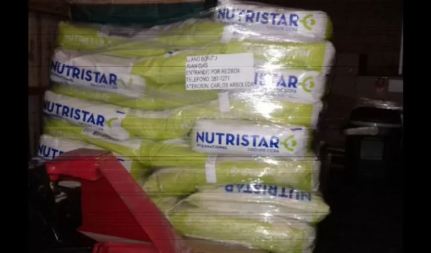 La mercancía iba a bordo de un vehículo tipo camión conducido por un ciudadano de nacionalidad costarricense