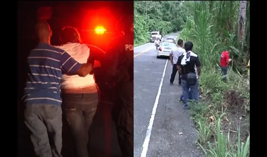Los accidentes ocurrieron en Changuinola y Loma Piedra