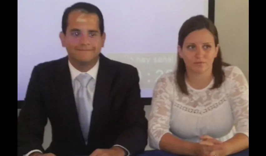 Adolfo Chichi De Obarrio y su esposa 