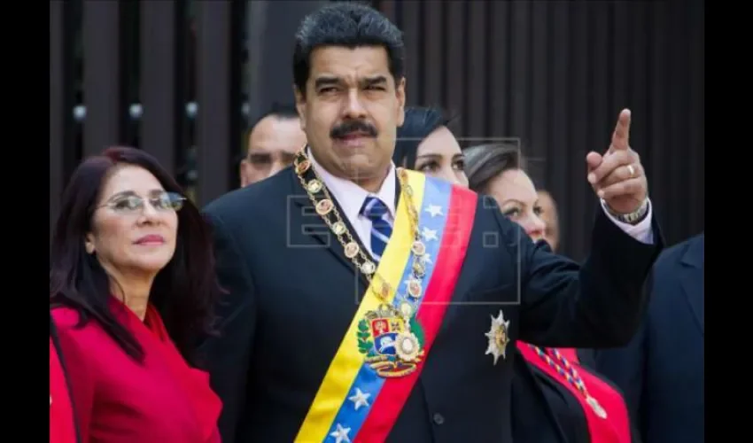 Cilia Flores y  Nicolás Maduro
