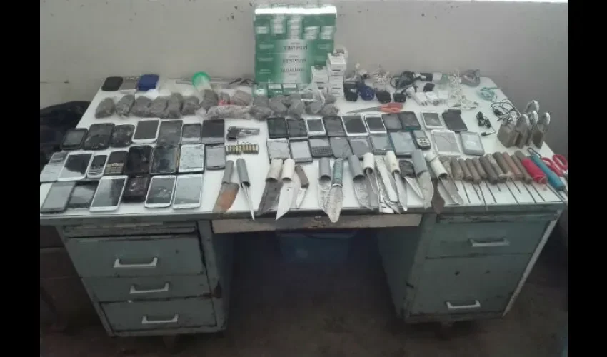  En la acción participaron 50 unidades de la Policía Nacional y 20 custodios.