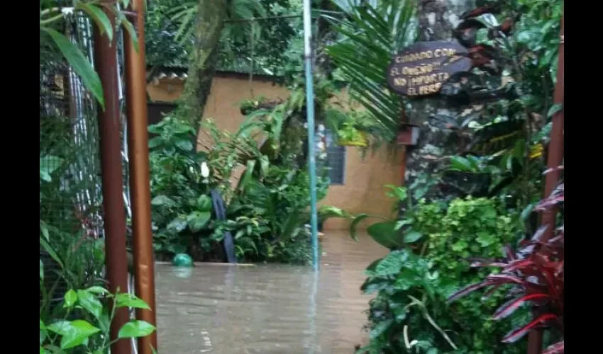 El sector de Caña Blanca de El Valle de Antón es inundable