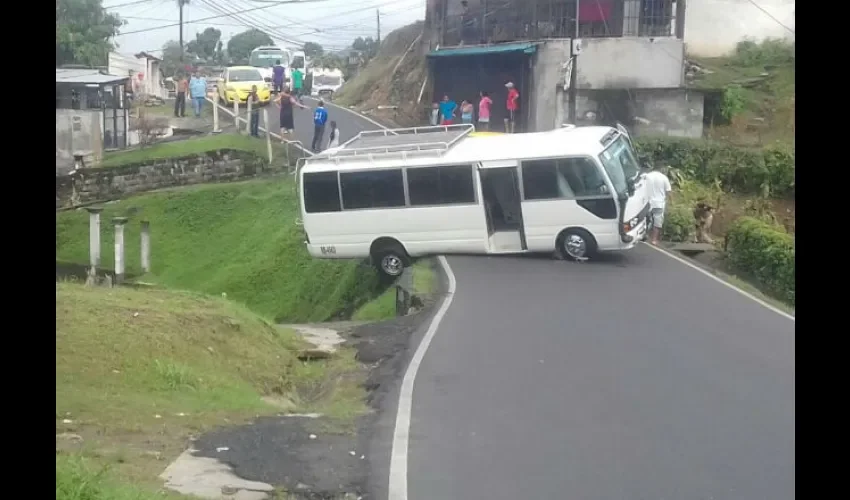 Accidente de tránsito en San Miguelito 