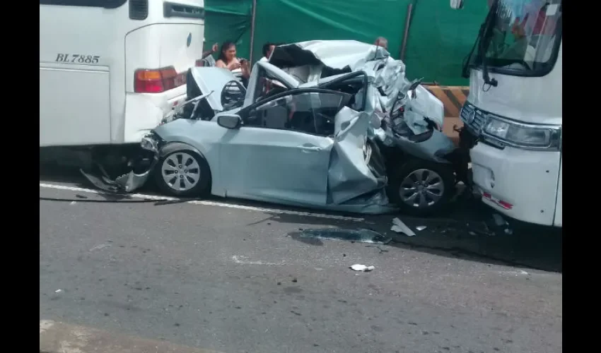 Accidente de tránsito en Panamá Oeste 