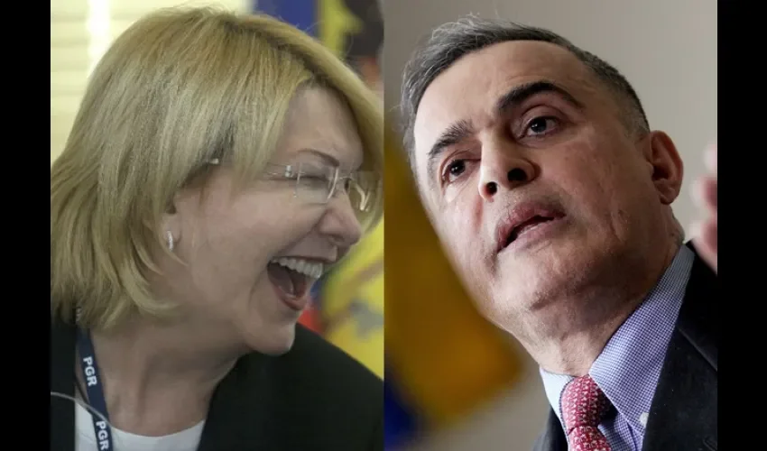  Tarek Saab y Luisa Ortega