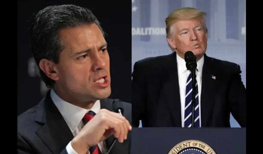 Donald Trump y Enrique Peña Nieto