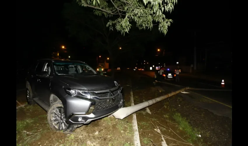 El hecho de tránsito ocurrió en la cerca de la Universidad Latina de Panamá.