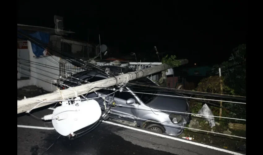 La persecución policial  ocurrió en San Miguelito. 