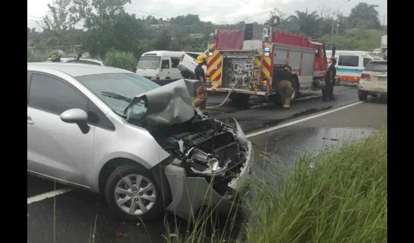 Accidente de tránsito en Panamá Oeste 