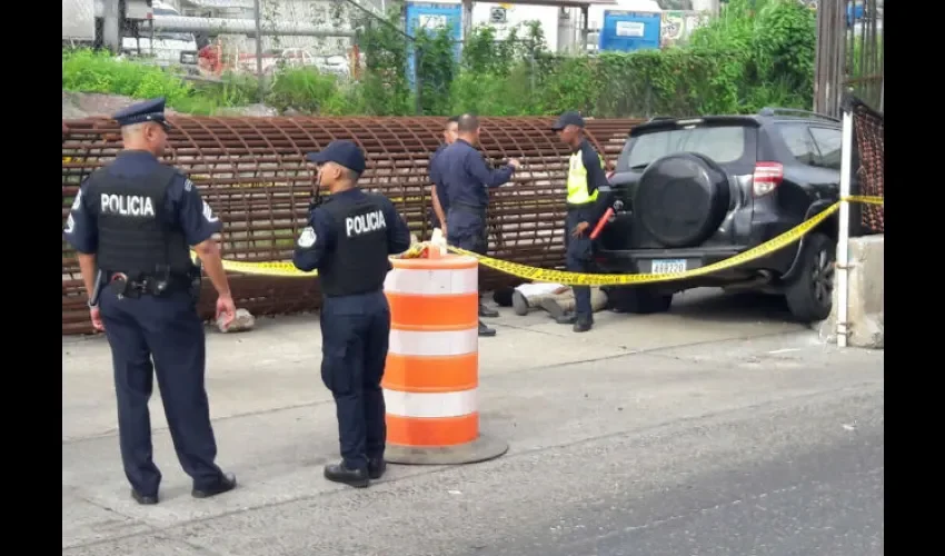 Accidente en San Miguelito.