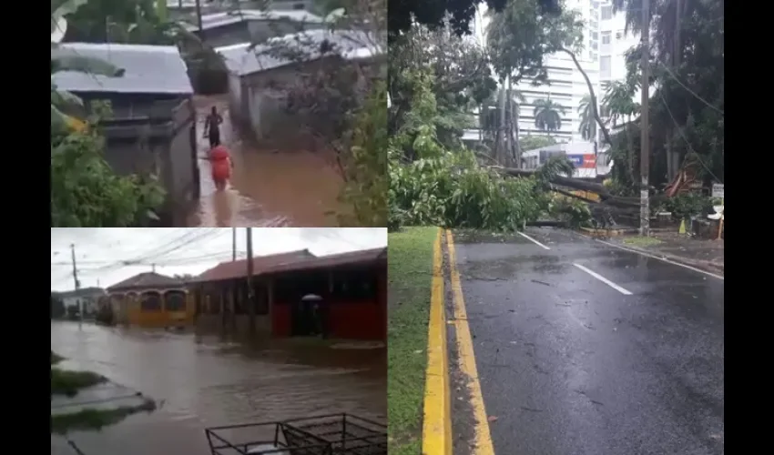 Lluvia en Panamá