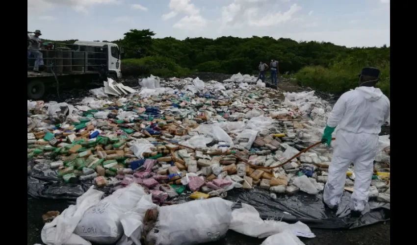  La droga de distintos tipos son producto de los decomisos que se han realizado en los últimos meses a nivel nacional. 