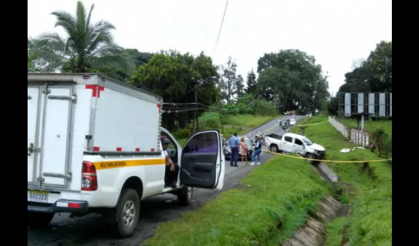 Accidente de tránsito en Panamá 