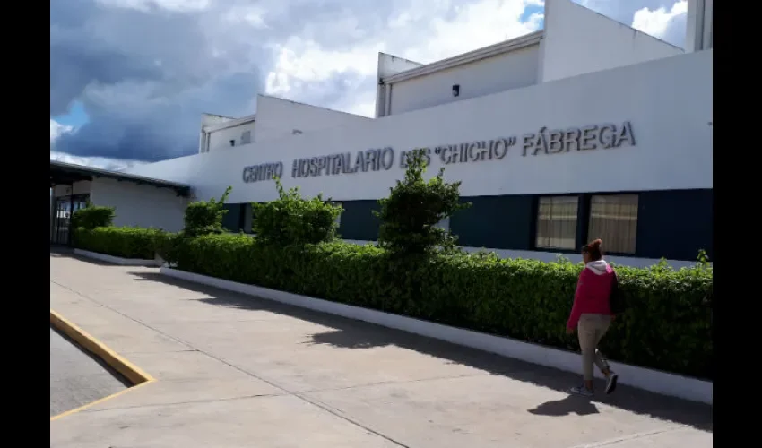 hospital regional Luis "Chicho" Fábrega. 