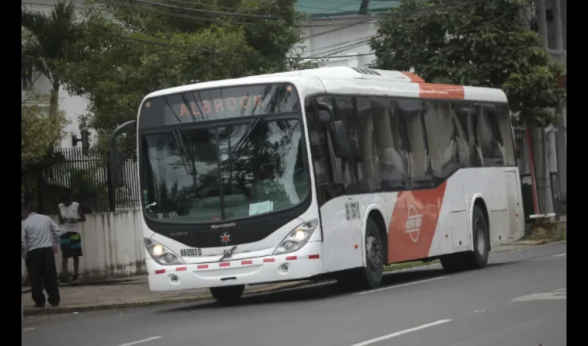 Metrobús en Colón