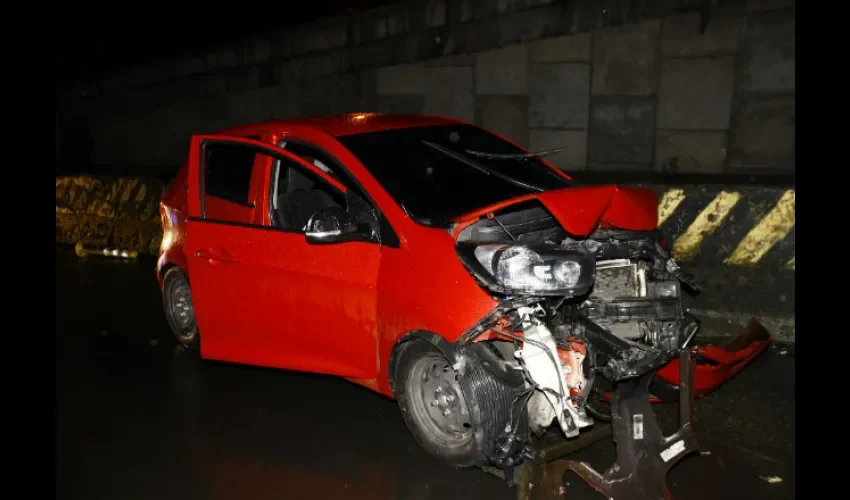 Accidente en San Miguelito.