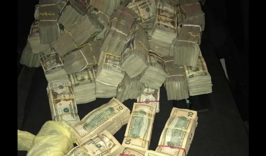 Red de tráfico de droga y lavado de dinero 