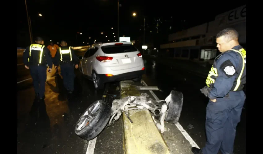 Accidente de tránsito vía Transístmica