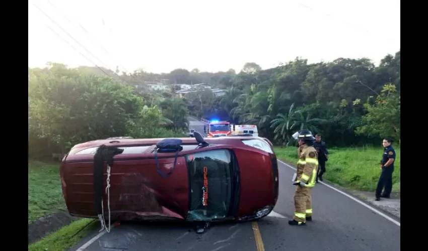 Accidente de tránsito en Veraguas.