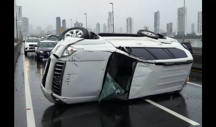  Accidente de tránsito en el Corredor Sur 