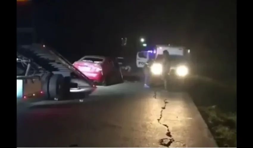 Accidente de tránsito en Panamá Oeste 
