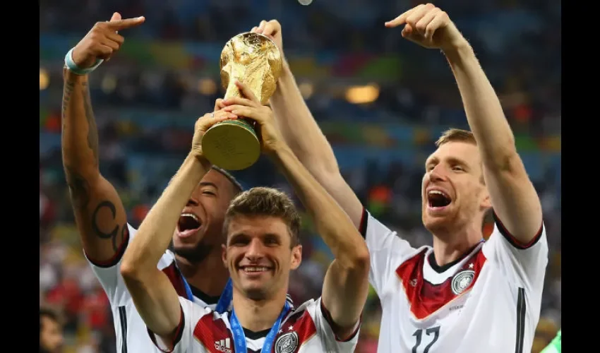 La selección de Alemania es la actual campeona del mundo.