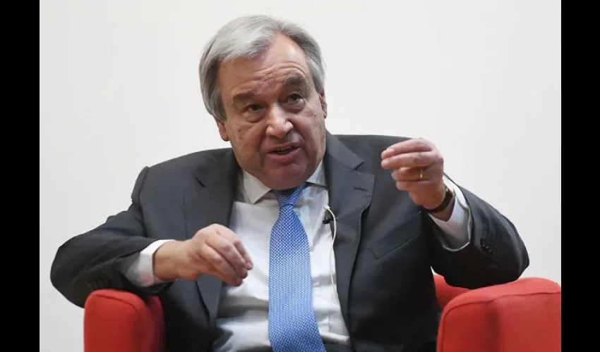  Antonio Guterres.