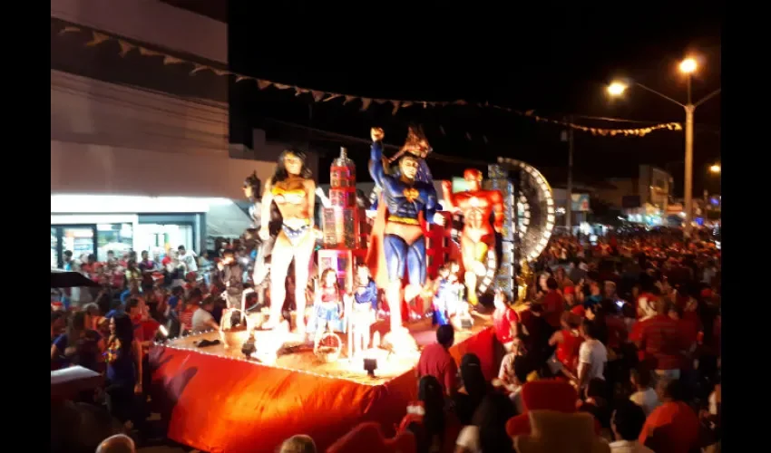 Desfile de Navidad en Coclé.