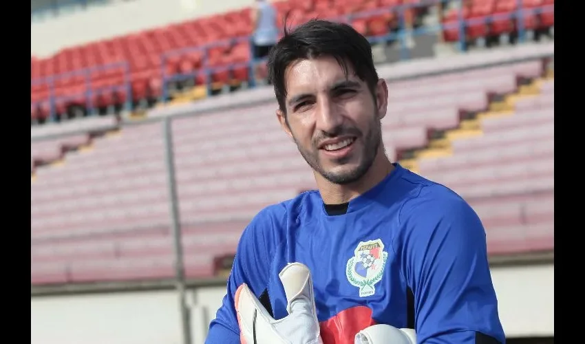 El portero panameño Jaime Penedo.