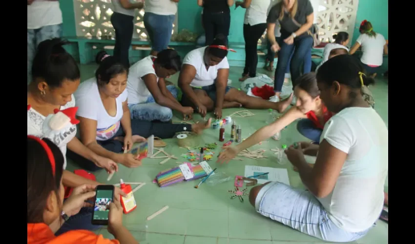 Privadas de libertad del Centro Femenino de Rehabilitación Cecelia Orillac de Chiari.