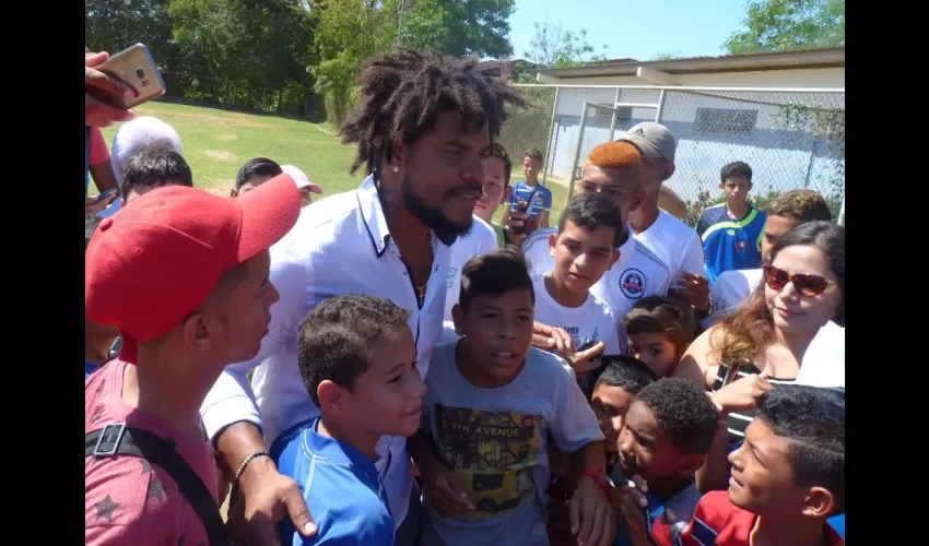 El jugador Román Torres. Foto: Anayansi Gamez