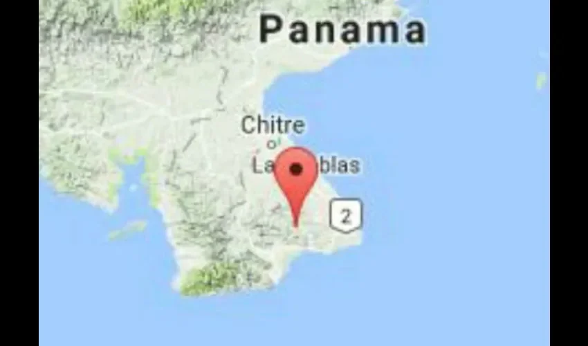 Sismo en Panamá. 