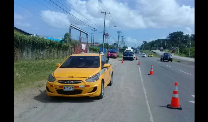 Accidente de tránsito en Panamá Este. 