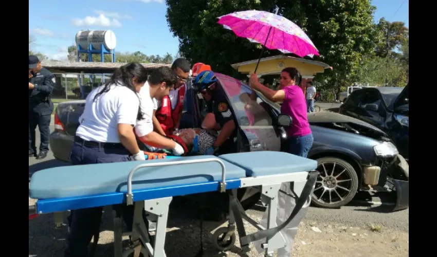 Accidente de tránsito en Veraguas.