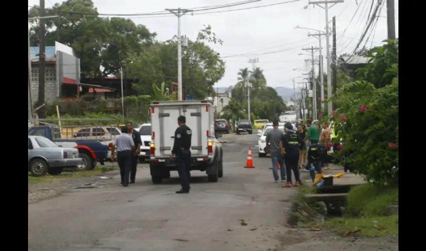 Accidente de tránsito en Juan Díaz 