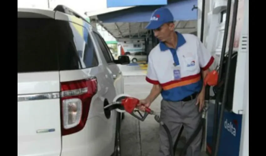 Combustible en Panamá.