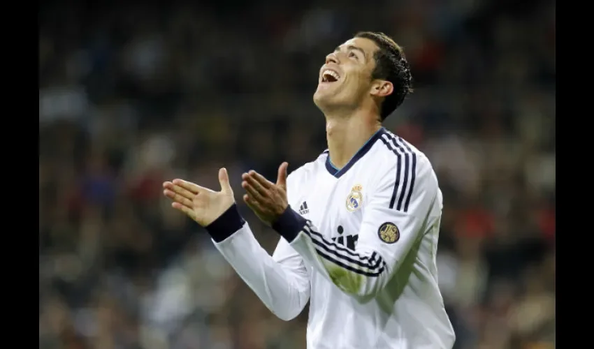 El delantero portugués del Real Madrid Cristiano Ronaldo. Foto: EFE