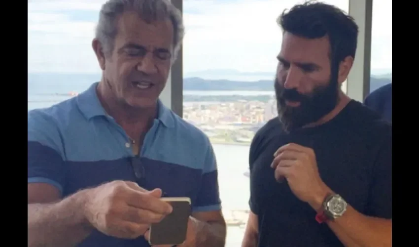 Dan se reunió con Mel Gibson en PTY