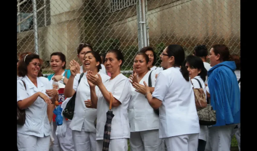 En la actualidad, ya no se ve protestas en las calles de las enfermeras. Foto: Epasa