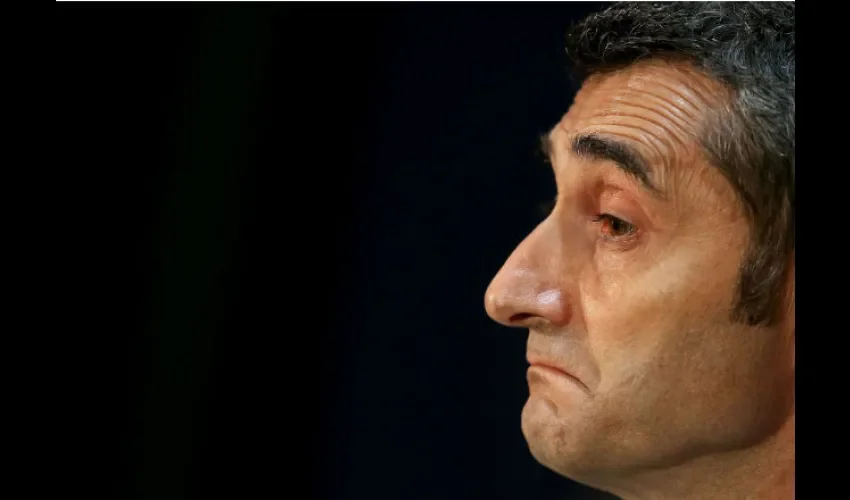 Ernesto Valverde es el técnico del Barcelona.