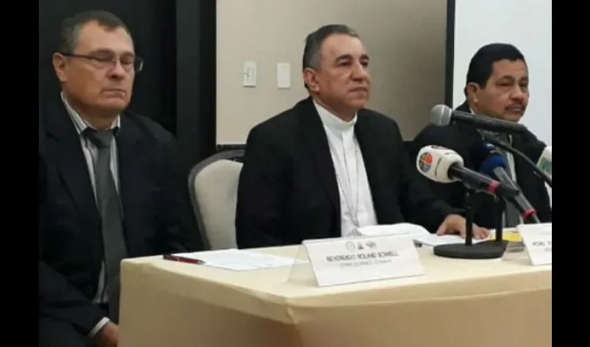 Conferencia Episcopal Panameña, el Comité Ecuménico de Panamá y la Alianza  Evangélica de Panamá.