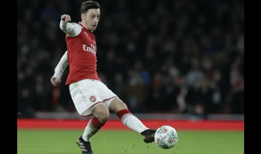 El jugador Mesut Özil. Foto: AP