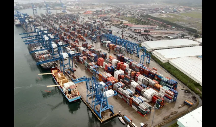 El puerto de Colón es uno de los más concurridos durante el año. Foto: Epasa