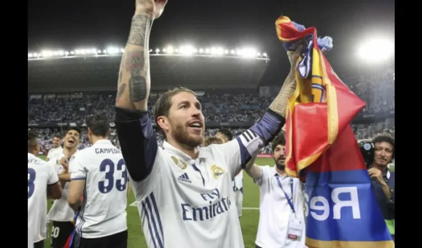 El jugador Sergio Ramos. Foto: EFE