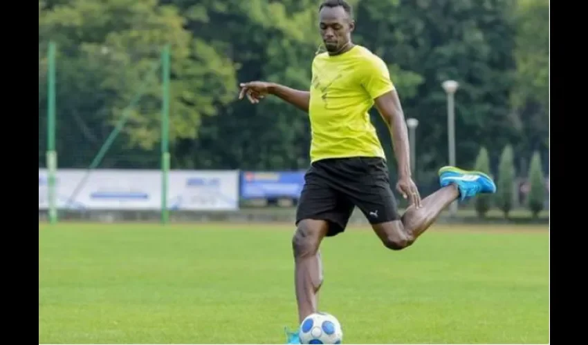 El exvelocista Usain Bolt.