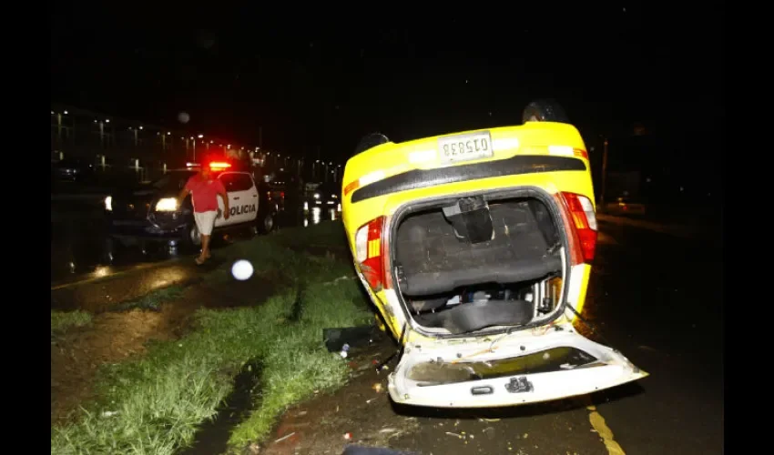 Accidente de tránsito en Panamá Este. 