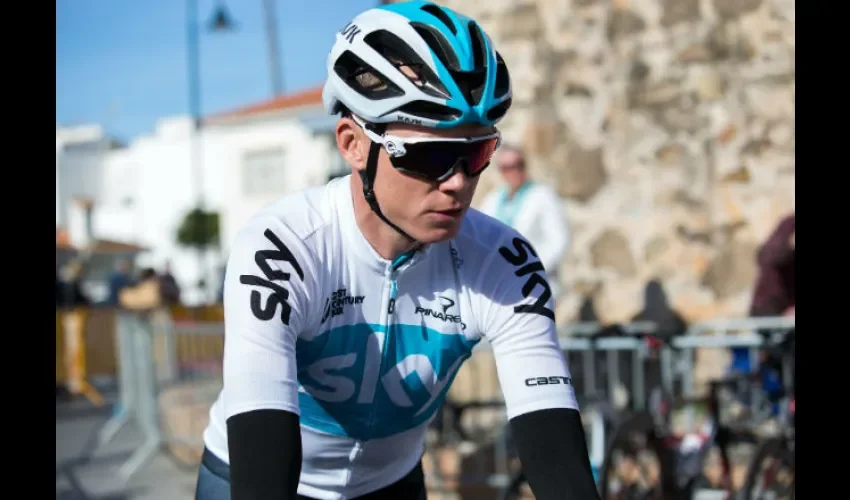 Chris Froome tiene 32 años de edad. Foto: EFE