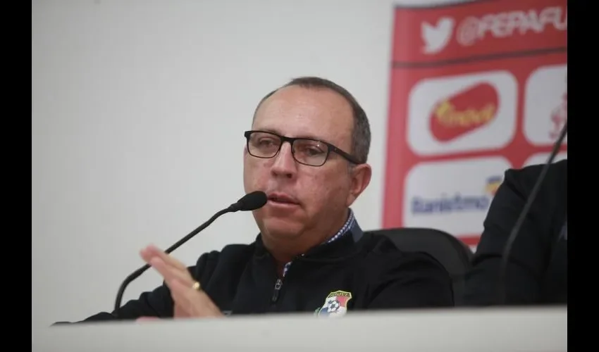 Elkin Sánchez es el preparador físico de la selección de Panamá. Foto: Anayansi Gamez