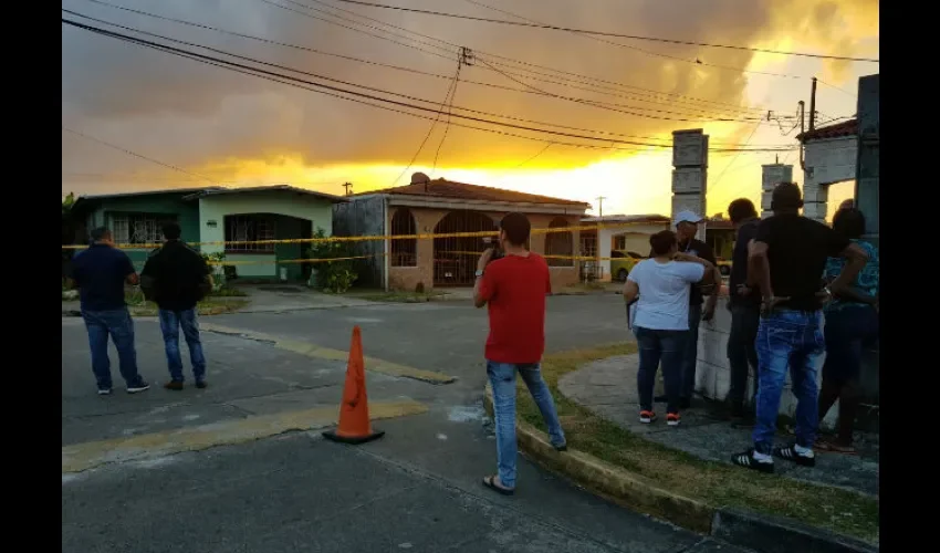 Foto ilustrativa del lugar del incidente en Colón. 